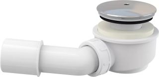 Выпускной комплект для душевого поддона AlcaPlast хромированный пластик A471CR-60